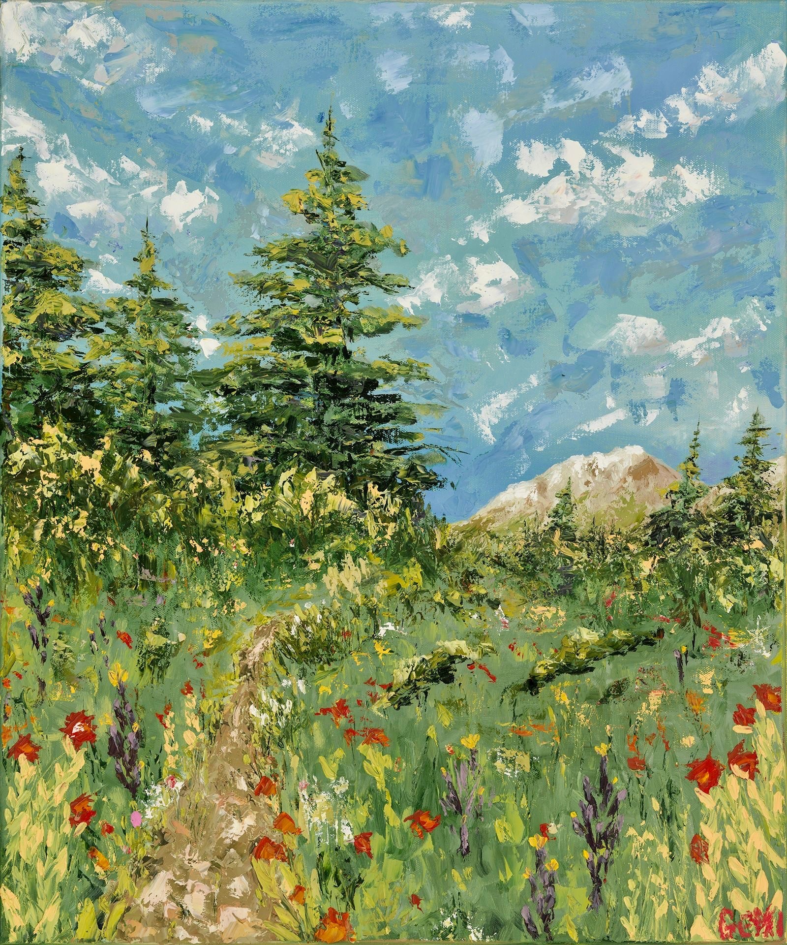 False Summit Print